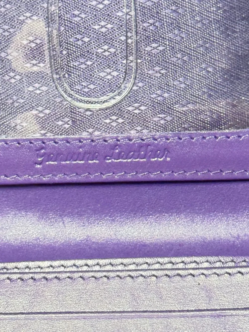 Multi Color Leather Card Case - Picture 3 of 4